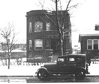 Capone House on Prairie Ave. (Chicago Historical Society)