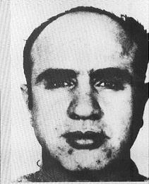 New York police photo of teenage Al Capone