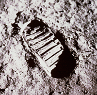 Moon footprint